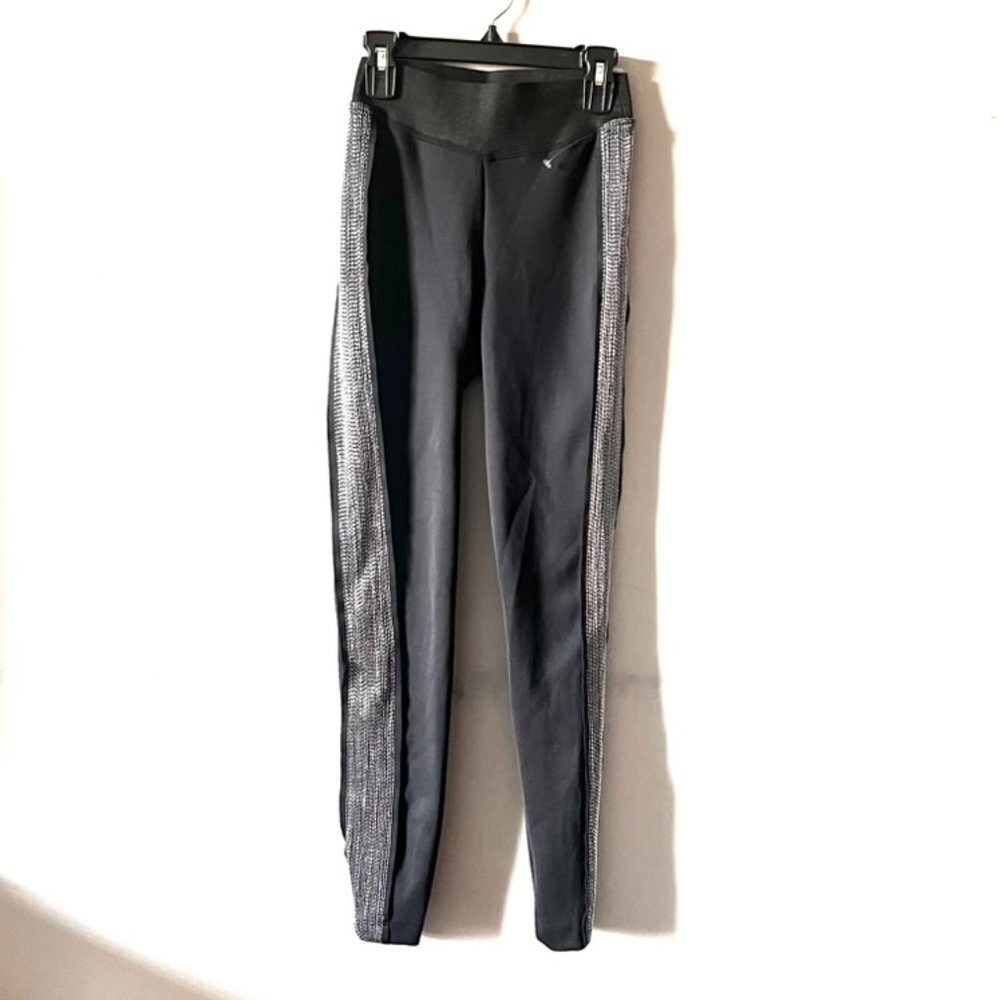 KORAL Byline High Rise Leggings in Black & Silver